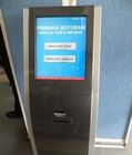17 inch Infrarood touchscreen Kiosk bellend ticketautomaat wachtrijbeheersysteem
