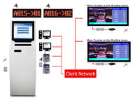 EQMS Automatisch draadloos wachtrijbeheer Displaysysteem Ticketautomaat voor bank- en telecomwinkels
